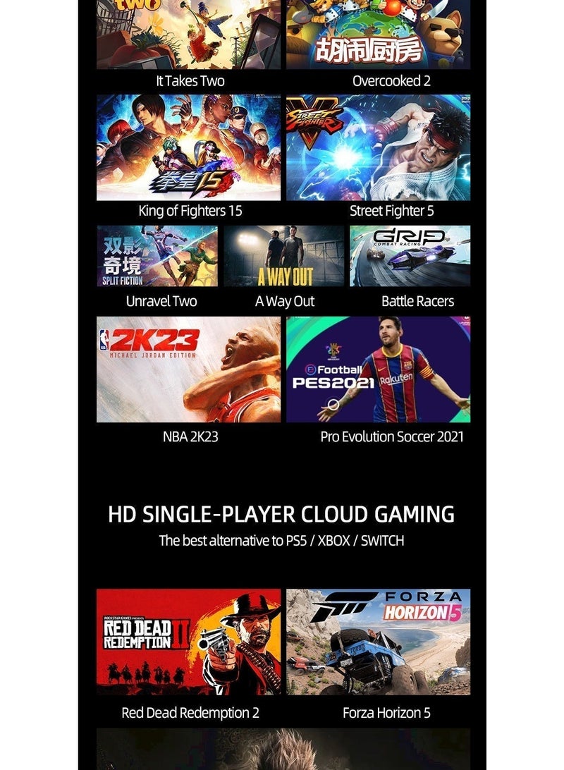ANBERNIC  E5 Ultra Android system open-source handheld console 5-inch wireless HD touch screen PSP game console Dual system 6+128GB RAM Cloud gaming Hall joystick 5G/2.4G WiFi - Image 3