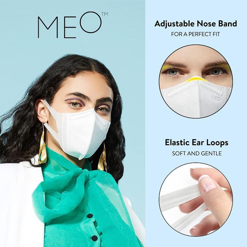 MEO X Disposable Face Mask - High Filtration High Protection, Breathable and Comfortable, 3 Pack - Image 3