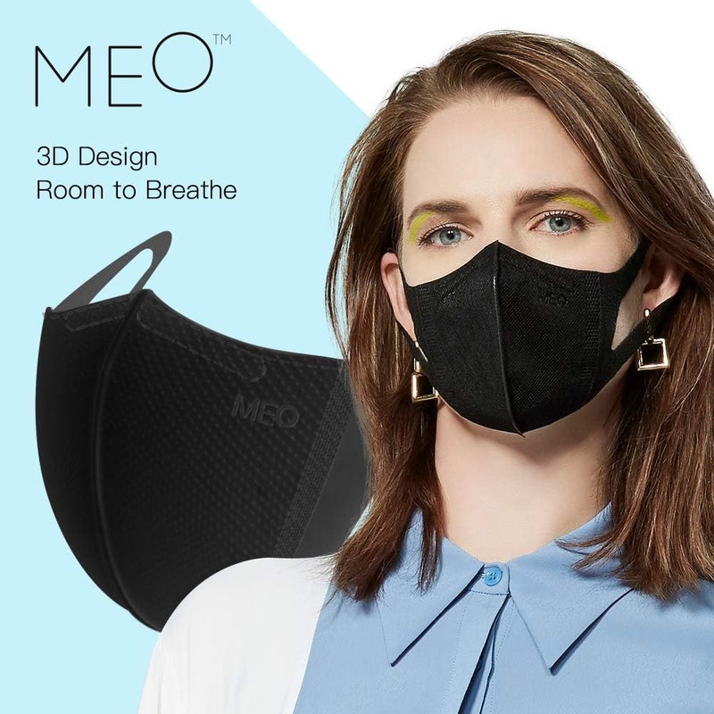 MEO X Disposable Face Mask - High Filtration High Protection, Breathable and Comfortable, 3 Pack - Image 2