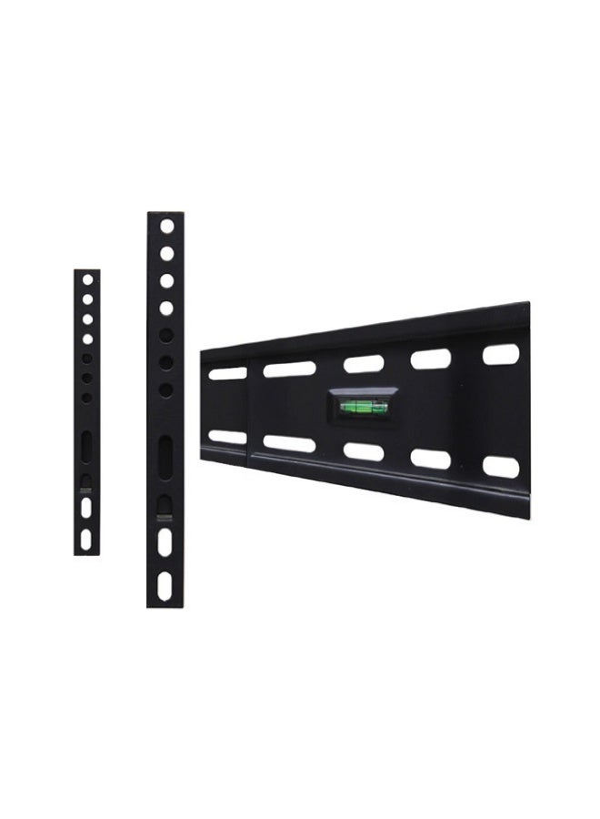 النجم الرئيسي حامل حائط ثابت للتلفزيون Prime Star PM 22FW لأجهزة التلفزيون LED/LCD/OLED/المنحنية مقاس 15-49 بوصة، رفيع ومنخفض، لون أسود غير لامع، يدعم حتى 25 كجم، بحد أقصى VESA 200x200 مم، متضمن مستوى الفقاعة - Image 3