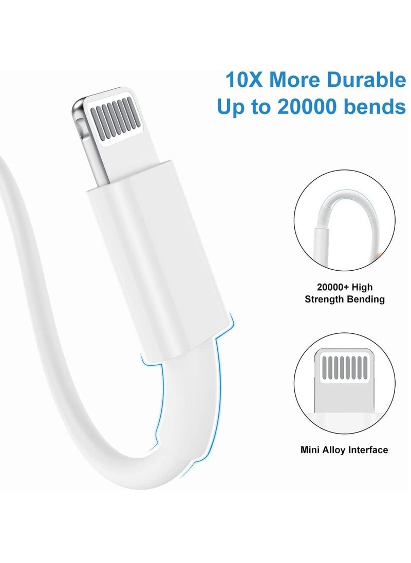 AMROAH - 180CM iPhone Fast Charger Cable, [MFi Certified] USB C to Lightning Cable Long,Type C Port Support Quick Charging Cord for iPhone 14 Pro/14/13 Pro/12 Pro Max/12 Mini/11 Pro/XS/XR/iPad - Image 1