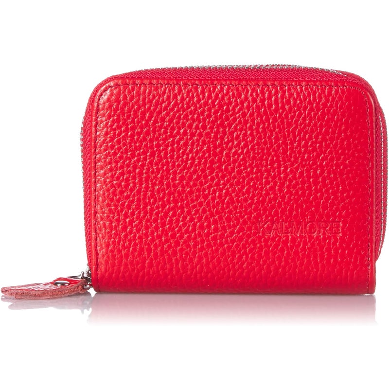 KALMORE Women's Genuine Leather RFID Secure Spacious Cute Zipper Card Wallet Small Purse - Image 1