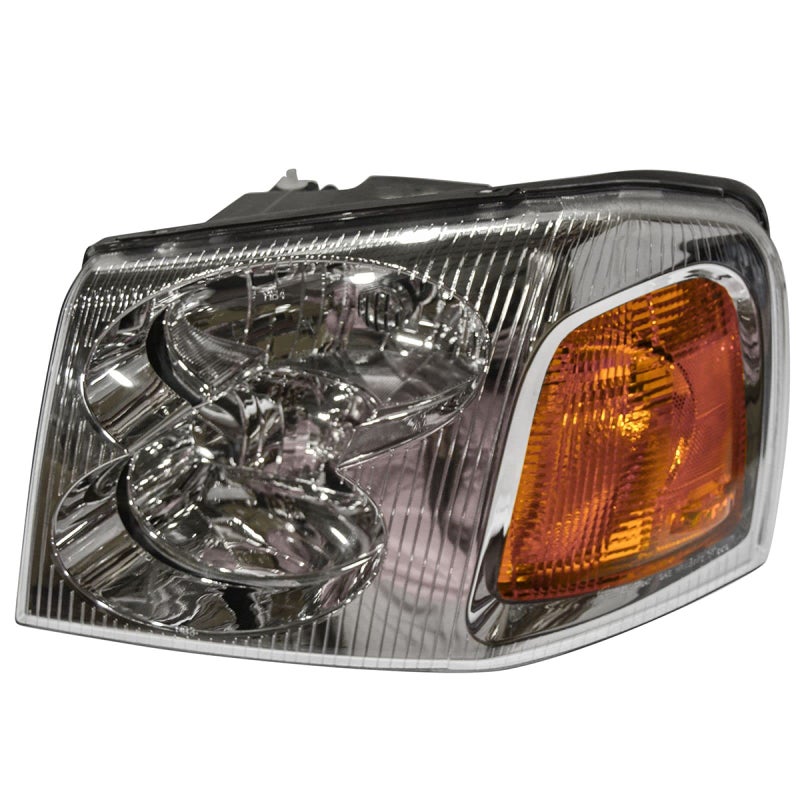 TRQ Driver Side Headlight Assembly Compatible with 20022009 GMC Envoy 20022006 Envoy XL 20042005 Envoy XUV GM2502220