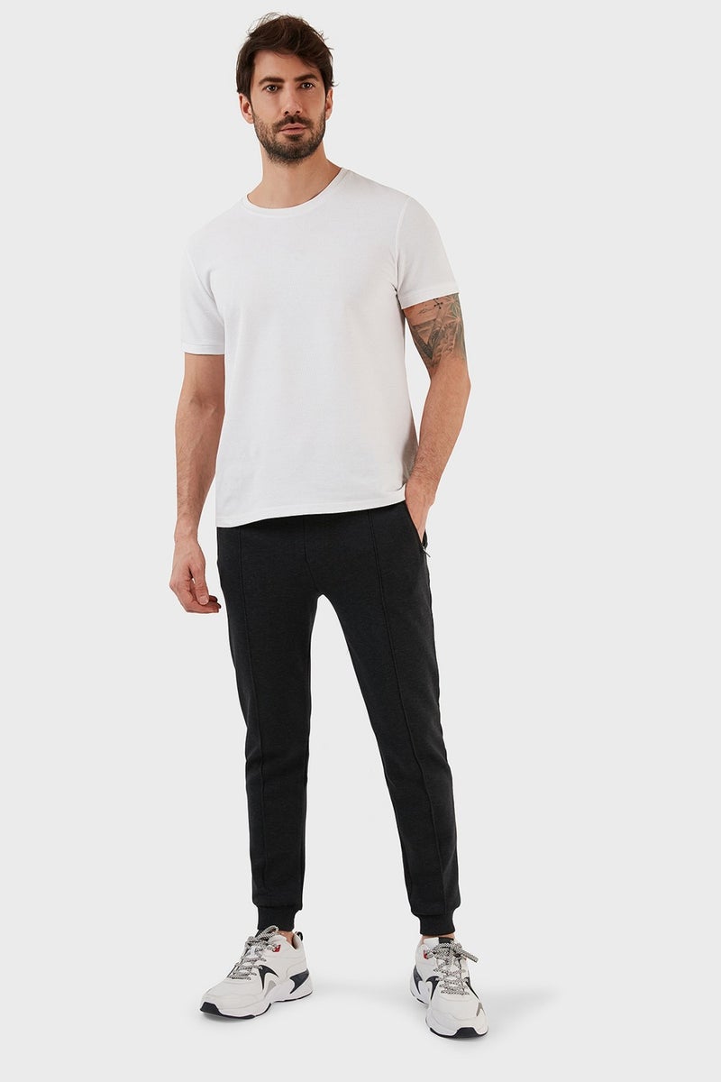 Exxe Cotton Waistband Pocket Jogger Pants Men's Trousers 614300210 - Image 1