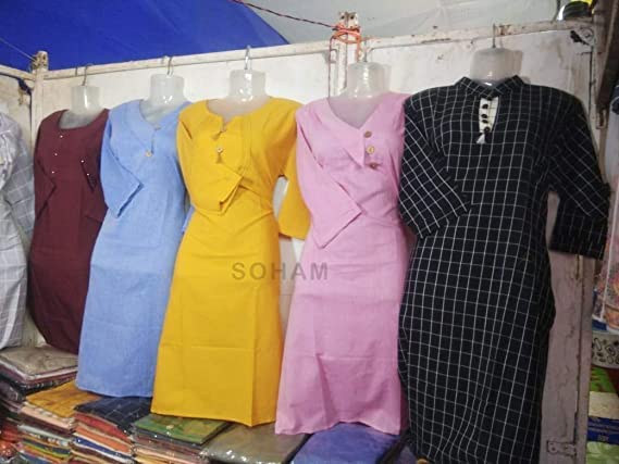 SOHAM SHREE Female Mannequin for Display Type Hangers NonBreakable Plastic Female Body Mannequin White Pack of 6 - Image 4