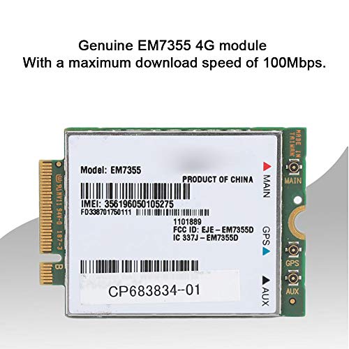 Wendry Ethernet Network Card, for AirPrime EM7355 100Mbps Notebook Built-in 4G LTE Module for/Verizon/Sprint - Image 2