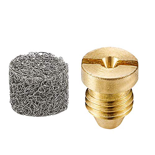 RESNSTAR Foam Cannon Orifice Nozzle Tips and Foam Maker, Universal Replacement Foam Generator Nozzles Mesh Filter for Snow Foam Lance (1.1mm, 3000 PSI) - Image 1