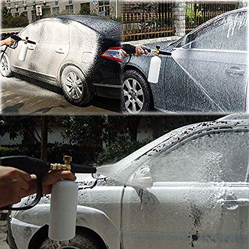 RESNSTAR Foam Cannon Orifice Nozzle Tips and Foam Maker, Universal Replacement Foam Generator Nozzles Mesh Filter for Snow Foam Lance (1.1mm, 3000 PSI) - Image 4