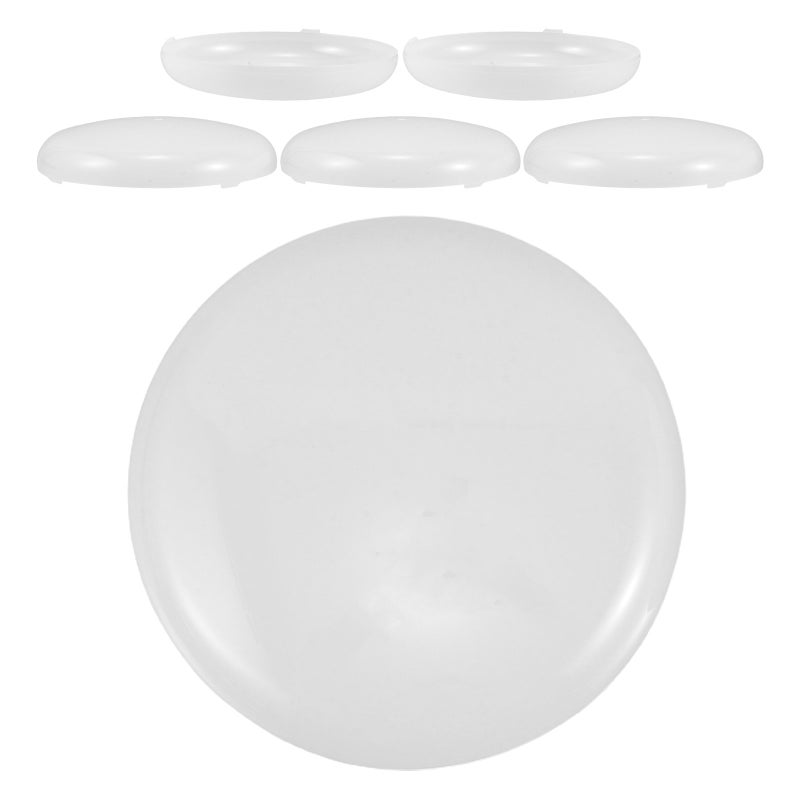 6pcs Lampshade Diffuser Translucent White Thick Round Diffuser Sheet For Drum Lampshades Pendants Light Diy Lights Shield - Image 4