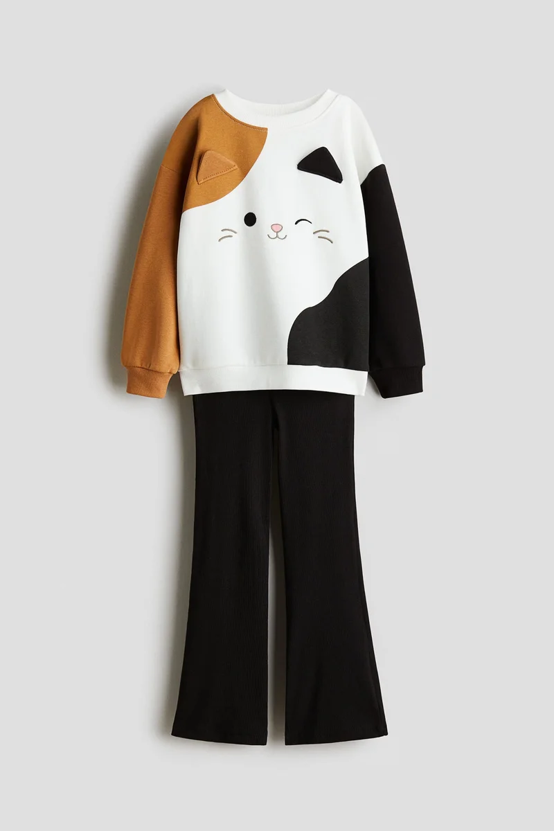 اتش اند ام طقم مكون من سويت شيرت ولغينغز - عبوة من قطعتين