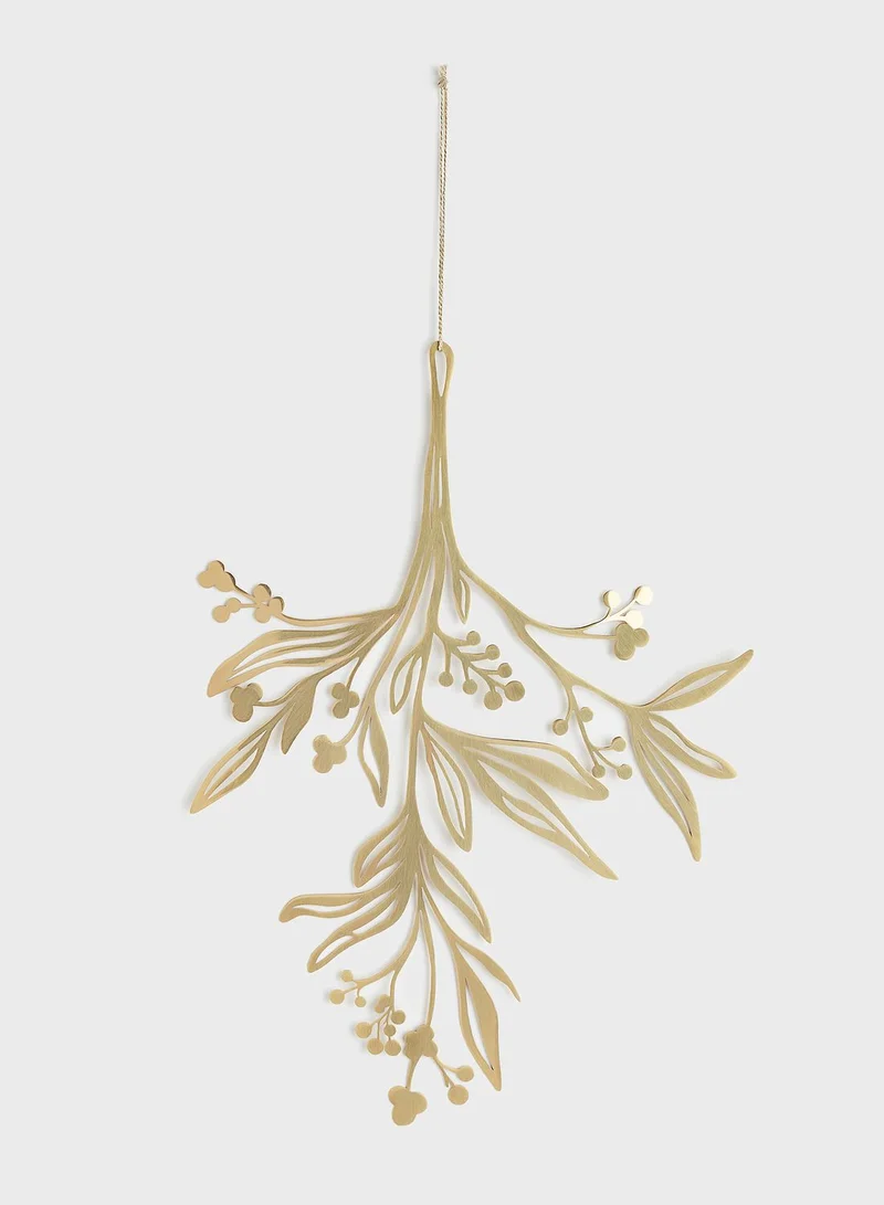 H&M Metal Mistletoe Ornament