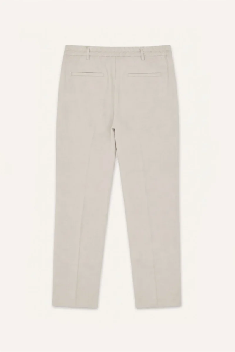 Defacto Regular Fit Pleated Beige Trousers
