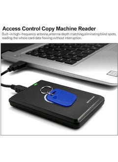 XiuWoo Smart Access Control Card Copier with 5 Writable Key Fobs Cards, RFID Reader Writer, 125KHz Card Duplicator, 13.56MHz Encrypted Card Decoder, NFC Tag Replicator, Contactless Smart ID Card  - Image 4