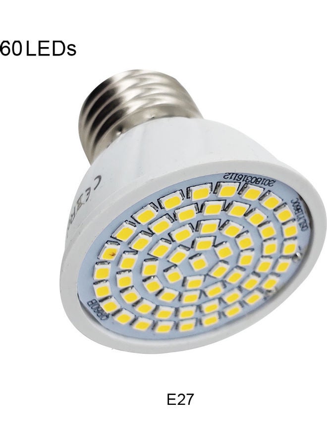 Loquat 60-LED Spotlight Bulb White/Yellow/Silver