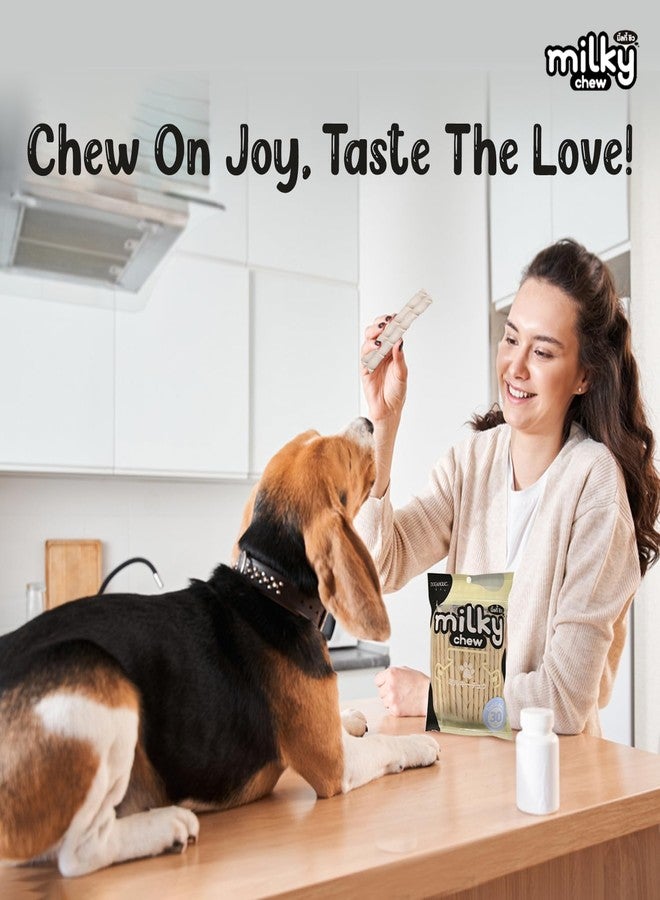 Rena Milky Chew (Stick Style, 30 Pieces) Pack of 3 - Image 3