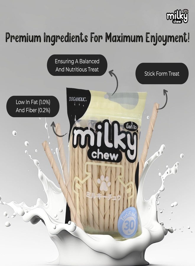 Rena Milky Chew (Stick Style, 30 Pieces) Pack of 3 - Image 4