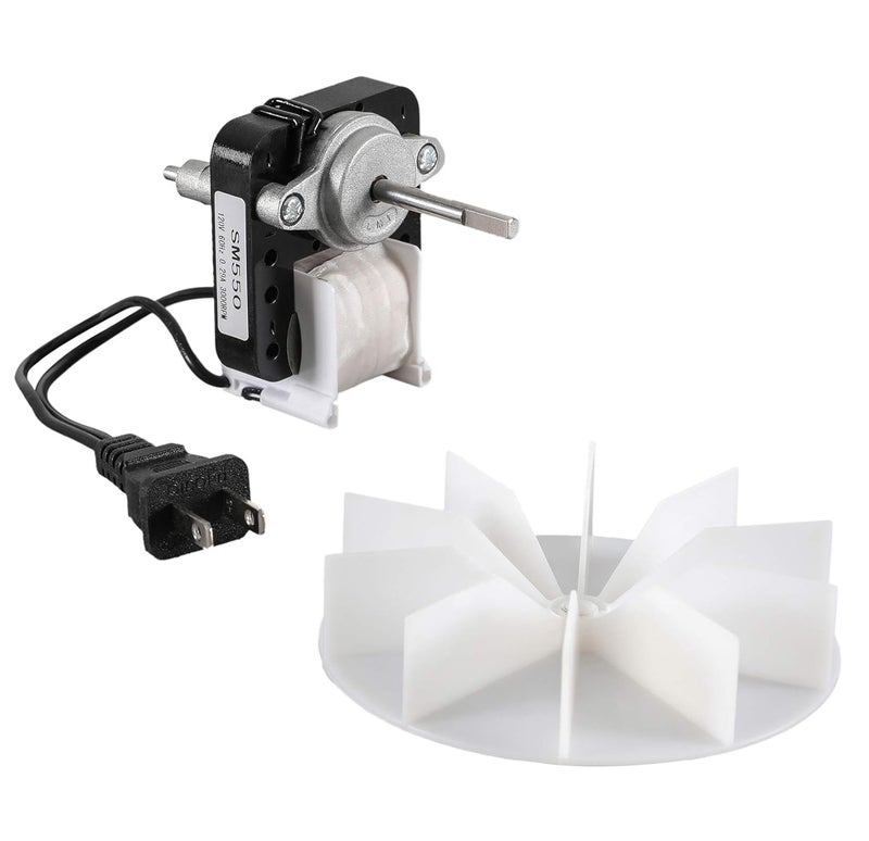 ATMA SUPPLY Universal Bathroom Vent Fan Motor Replacement Electric Motors Kit SM550 Compatible with Nutone Broan 50 CFM120V Replace C01575 65100 EM550 EM750 - Image 1