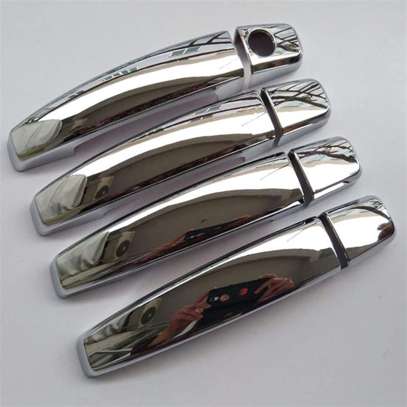 QASULER Chrome Door Handle Covers for Chevrolet Cruze - Image 1