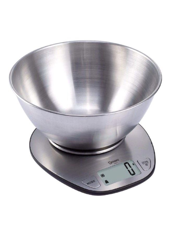 DESSINI Digital Kitchen Scale Silver 58 X 27cm