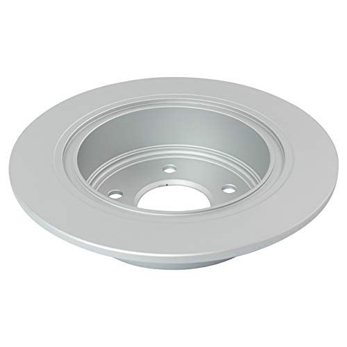 TRQ Rear Brake Pad & Rotor Kit Brake Pads Brake Rotor Ceramic Premium G-Coated Compatible with 2017-2019 Ford Escape 2013-2018 Fusion 2015-2018 Lincoln MKC 2013-2016 MKZ - Image 5