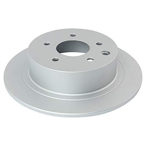 TRQ Rear Brake Pad & Rotor Kit Brake Pads Brake Rotor Ceramic Premium G-Coated Compatible with 2017-2019 Ford Escape 2013-2018 Fusion 2015-2018 Lincoln MKC 2013-2016 MKZ - Image 4