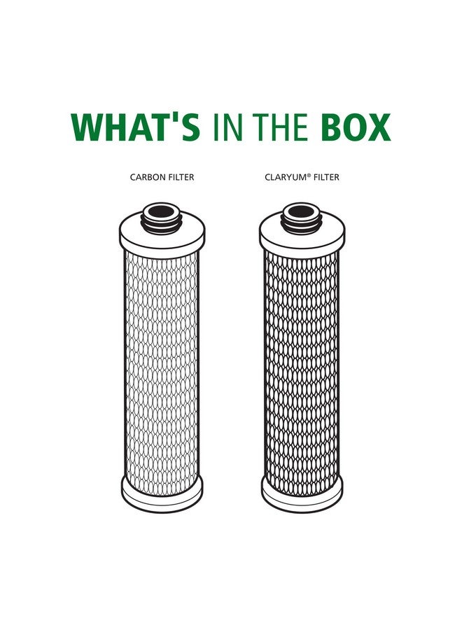 AO Smith Carbon & Claryum® Filter Replacements for the AO-US-RO-4000 - Not Compatible with SmartFlow Systems - Image 1