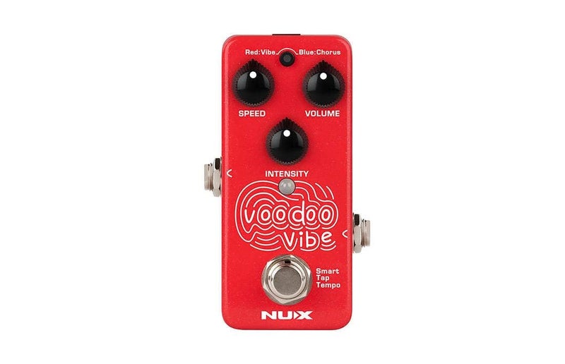 NUX Voodoo Vibe Guitar Effects Pedal, Vibe and Chorus In One, Smart Tap Tempo, Supports Stereo I/O with TRS Cable, Analog Dry Signal for Low Noise And Zero Latency - Image 1