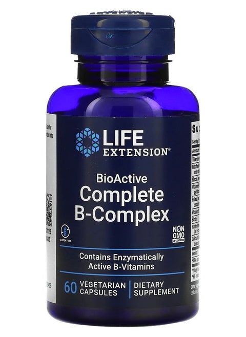 BioActive Complete B-Complex 60 Vegetarian Capsules