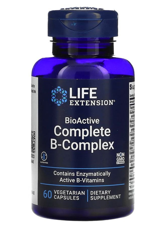 BioActive Complete B-Complex 60 Vegetarian Capsules