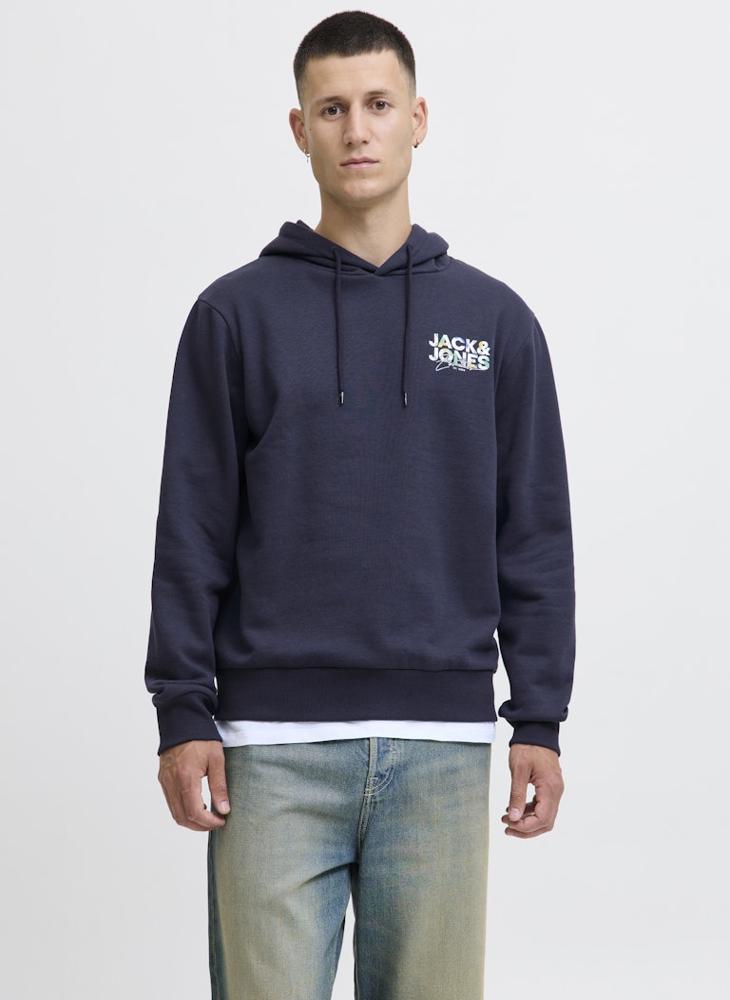 JACK & JONES Logo Pullover Hoodie - Image 1