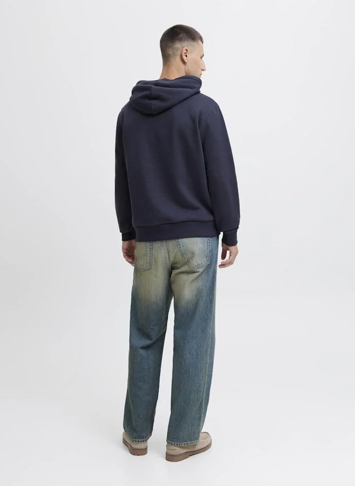 JACK & JONES Logo Pullover Hoodie