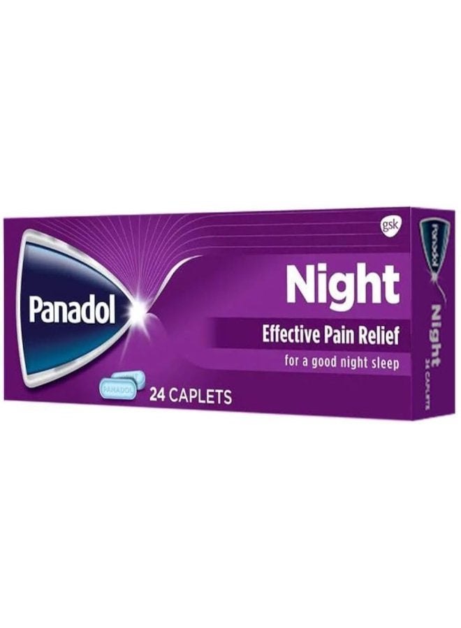 Panadol بانادول نايت كاب 24 حبة