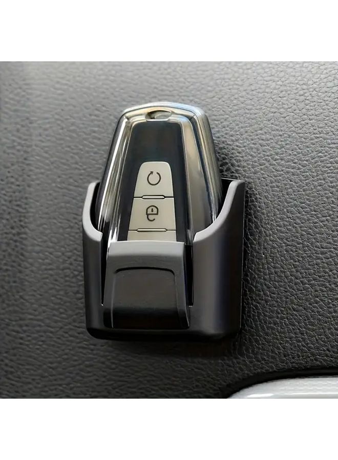 New Car Key Organizer Box Simple Black Creative Design Interior Storage Suitable For Cars SUVs Pickups Large Trucks Full Vehicle Use - Image 2