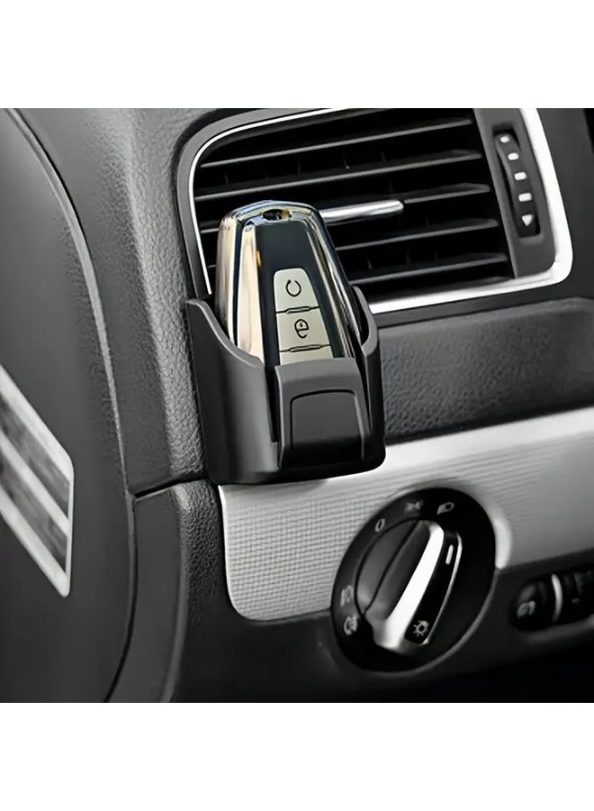 New Car Key Organizer Box Simple Black Creative Design Interior Storage Suitable For Cars SUVs Pickups Large Trucks Full Vehicle Use - Image 1