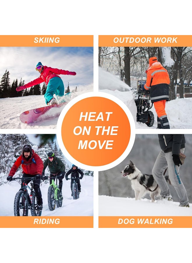 Foot Toe Warmers, Up to 8 Hours of Heat Long Lasting, Hot Insole Feet Warmer, Instant Toe Warmers Disposable Adhesive Air Activated Warmers for Winter Outdoor Activities, 7 Pairs - Image 5