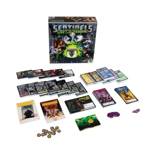 Greater Than Games  Sentinels of The Multiverse Rook City Renegades  Cooperative Strategy Board Game Expansion  1 to 5 Players  30 Minutes  Ages 14 - Image 5