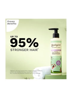 PILGRIM Spanish Rosemary And Biotin Anti Hairfall Conditioner for Reducing Hair Loss And Breakage  Upto 95% stronger hairs  Suitable for all hair types  For Men And Women 200ml  - Image 3
