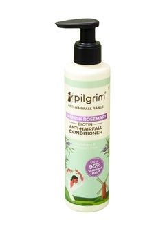 PILGRIM Spanish Rosemary And Biotin Anti Hairfall Conditioner for Reducing Hair Loss And Breakage  Upto 95% stronger hairs  Suitable for all hair types  For Men And Women 200ml  - Image 1