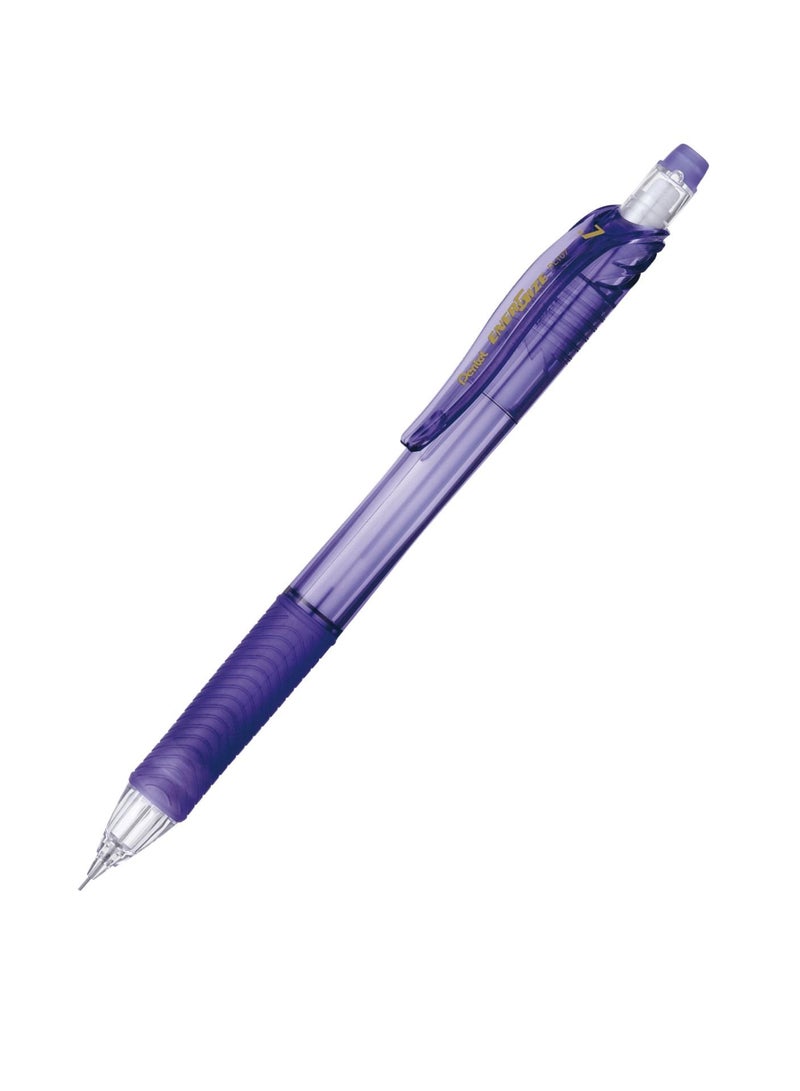 Pentel 4-Piece Mechanical Pencils 0.7mm Tip Violet Body - Image 2