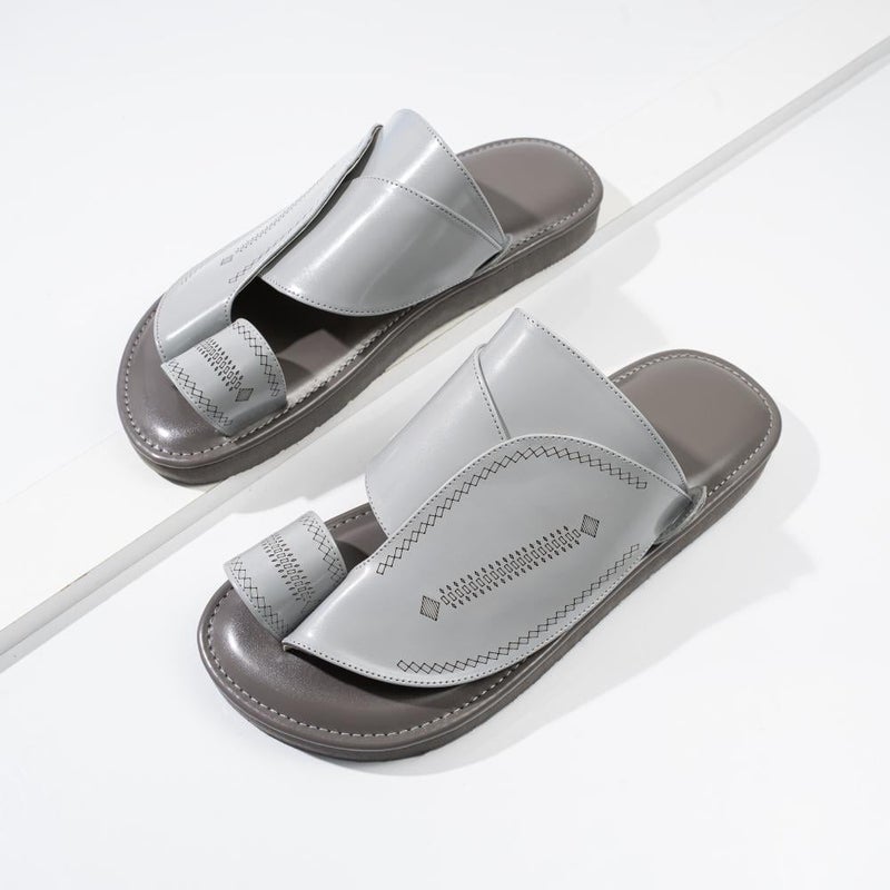 Arabic Sharqi Sandals | Grey | Sandals Traditional footwear
