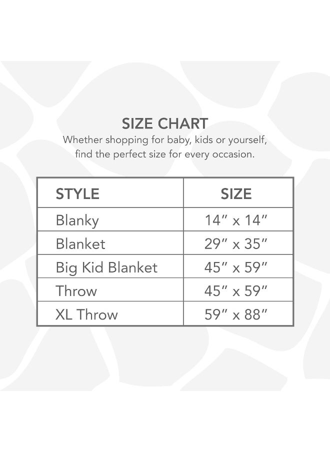 Little Giraffe Little Giraffe Baby Blanket - Luxe Soft Blanket with Satin Trim - Baby Stroller Blanket - Newborn Baby Essentials & Baby Gifts - 29x35" - Charcoal  - Image 5