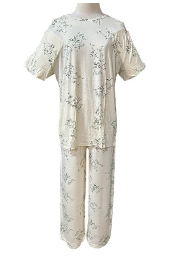 مجموعة ملابس صيفية عصرية للنساء بمقاسات مختلفة، طقم ملابس نوم فضفاضة للنساء - Image 3