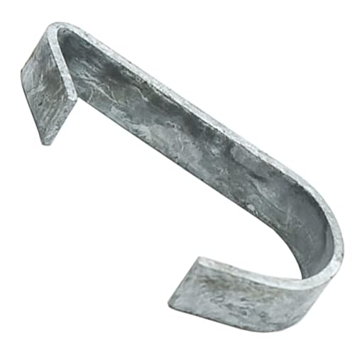Wulankd 1-3/8”Chain Link Fence Gate Clips, Kennel Panel Clip Bands, Chain Link Fence Latch Hardware, Chain Link Fence DIY Gate Clips, Galvanized Steel, 16 Packs - Image 2
