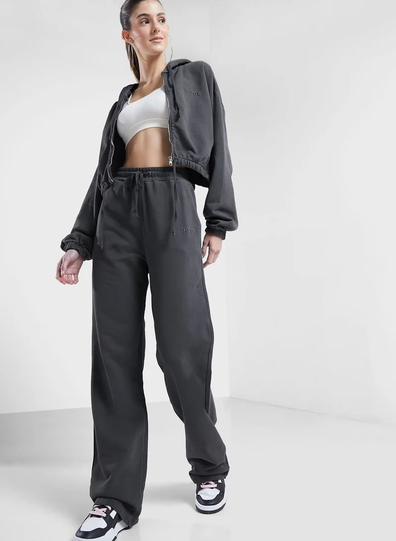 nicce london Garment Dye Ersa Hoodie