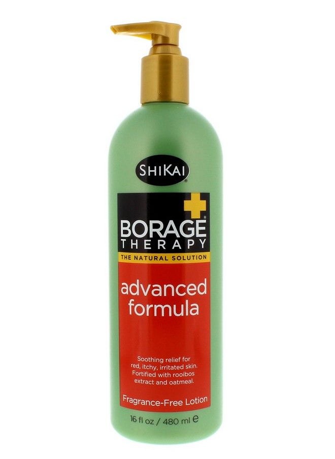 SHIKAI Borage Therapy Advanced Formula Lotion Fragrance Free 16 Fl Oz  - Image 1
