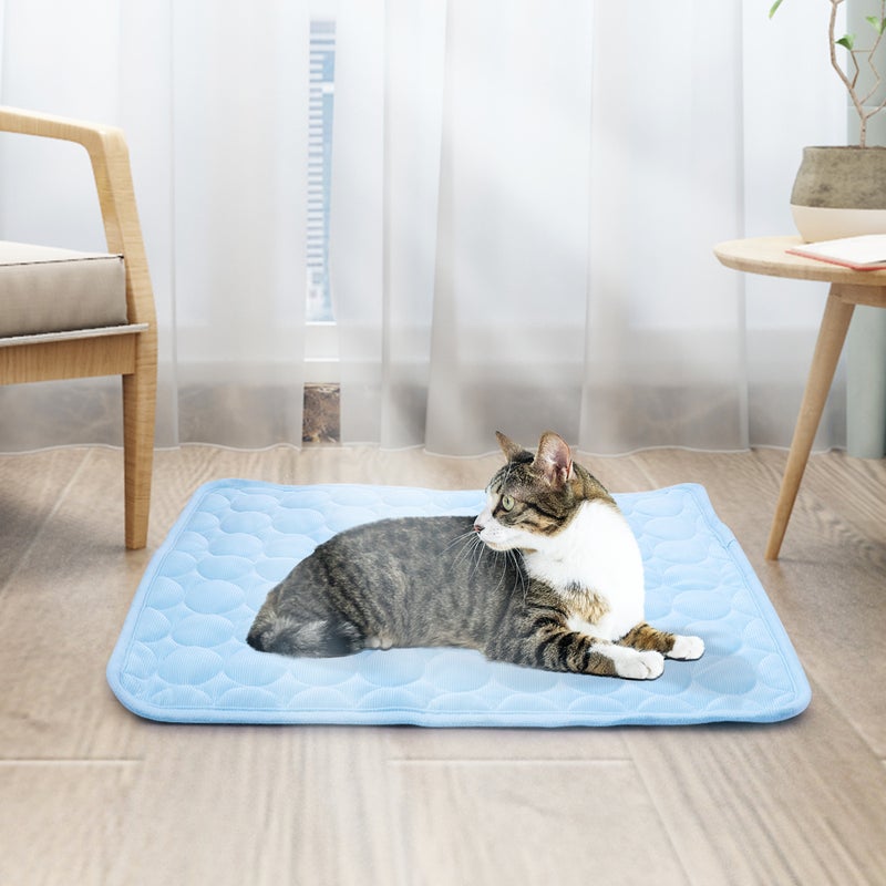 Pet Cooling Blanket Breathable Dogs Cats Sleeping Mat 40cm - Image 2