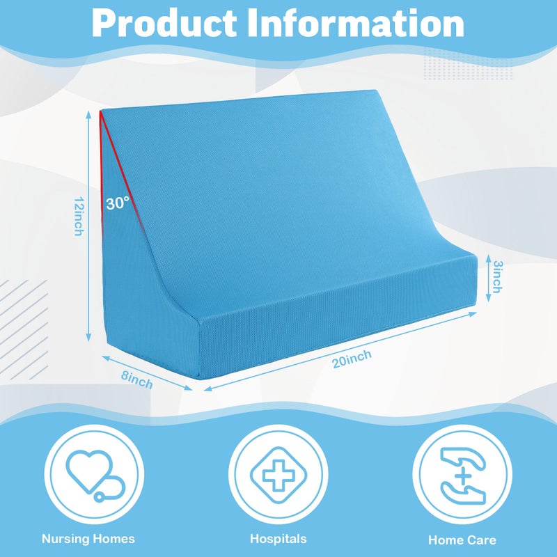 ROYALAY Blanket Lifters for Foot of Bed, Foot Tent Blanket Support Holder for Surgery Recovery, Foot Block Pillow Cradle Tent Sleep Support Supplies for Foot, Ankle, Leg, Knee, Toes Pain(S) - Image 2