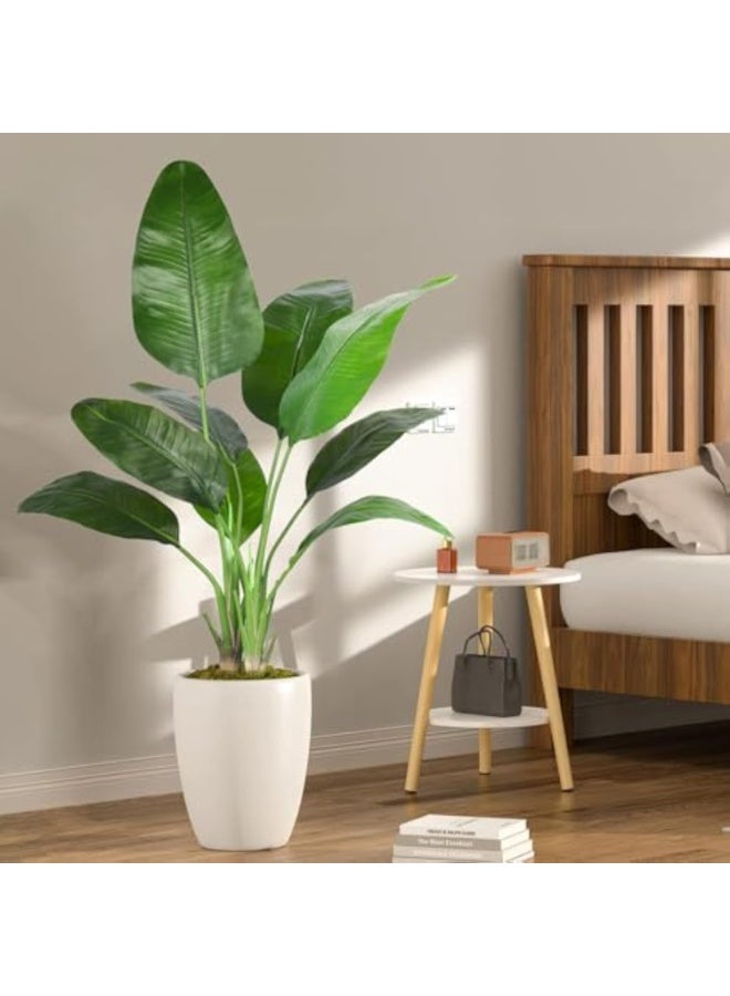 Arabest Simulated green plants, potted plants, tactile sense, traveler banana, 120cm floor to ceiling indoor high-end simulated plants - Image 3