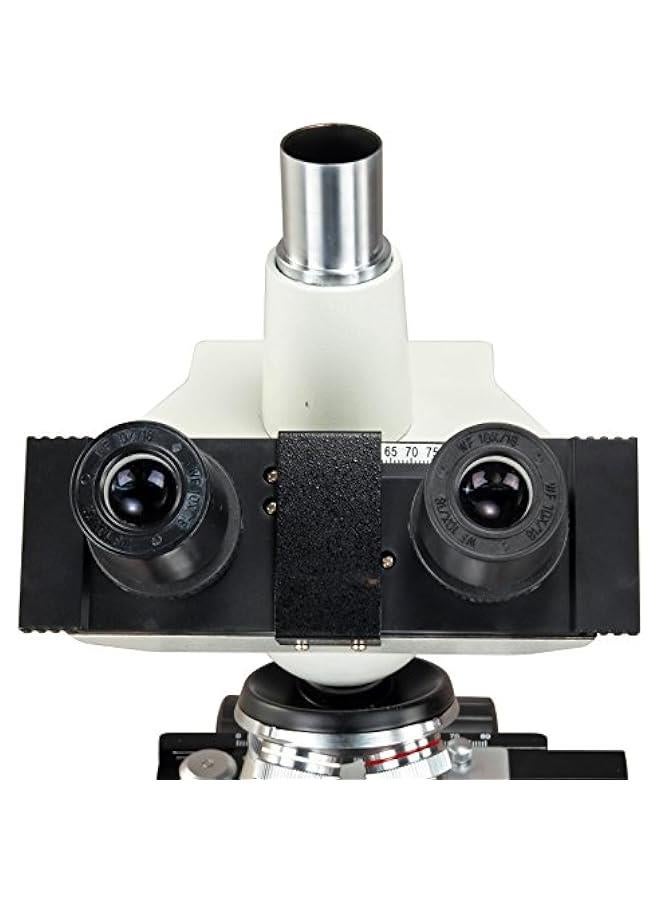 Arabest 40X-2500X LED Digital Trinocular Lab Compound Microscope with 1.3MP Camera and Mechanical Stage - Image 3