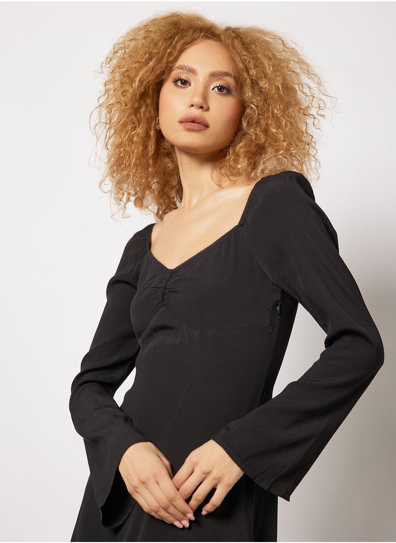 Pimkie - Flare Sleeve Mini Dress - Image 1